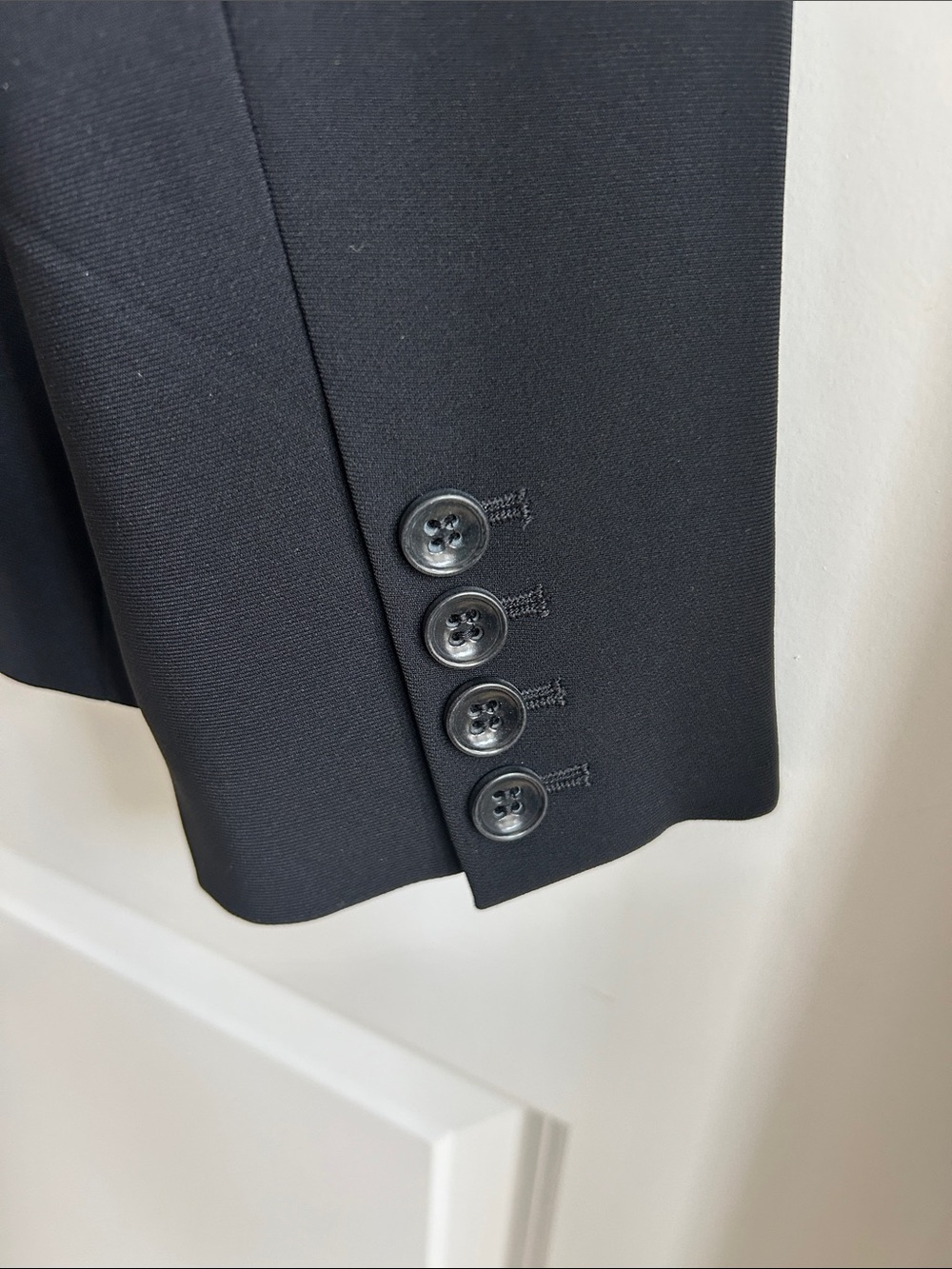 Women's Black Tailored Blazer - Ann Taylor - Picture 4 of 4